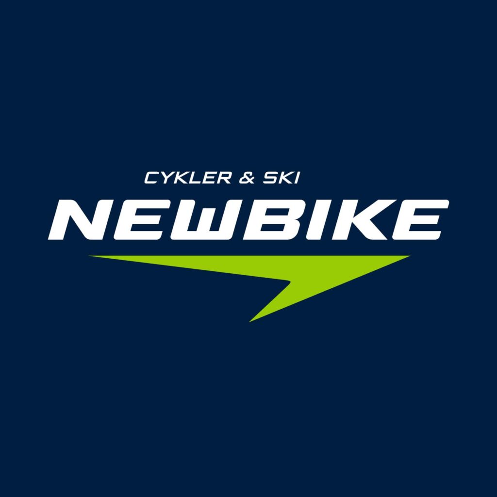 Nye Logo til Newbike efter navneskift. Tegnet og designet af Peter Ludvigsen